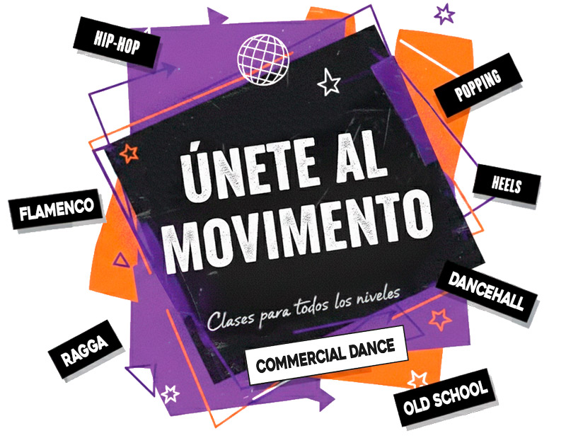 Únete al movimiento en Le Danse Viladecans. Ofrecemos clases de hip-hop, popping, heels, dancehall, old school, commercial dance, ragga y flamenco para todos los niveles.